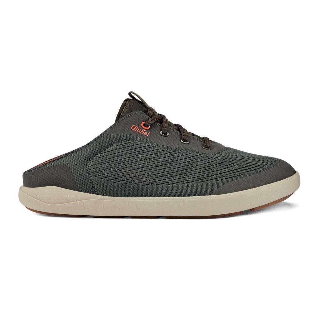 Olukai Men's Moku Pae Sneaker - Island Salt / Koi US930-421